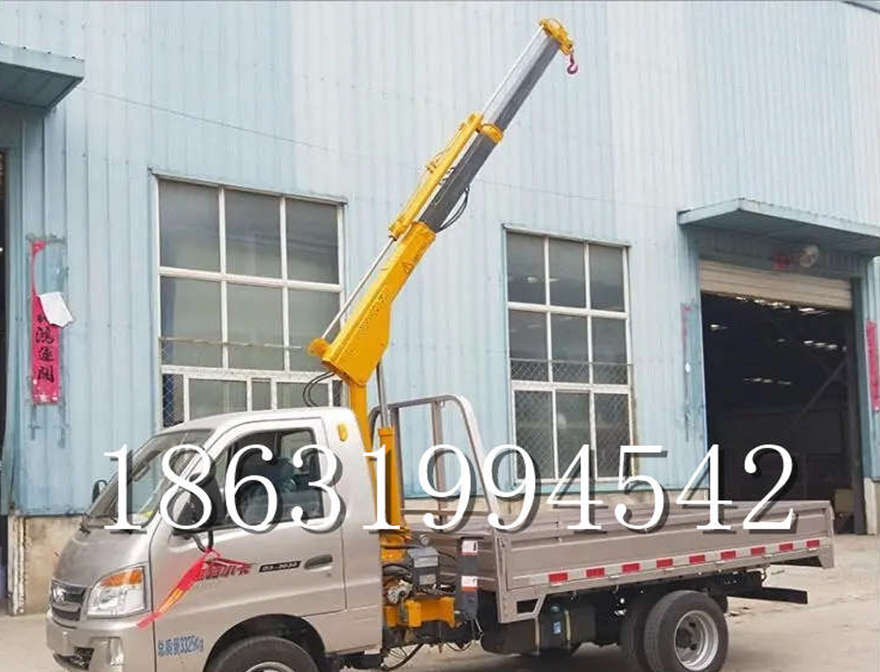马山县车载吊机加装随车吊多少钱12V24V1吨随车吊全电动液压吊机改装车载吊机1吨电动吊机